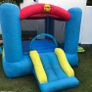 Happy Hop bouncy castle with slide NO ELECTRIC AIR BLOWER Image 6