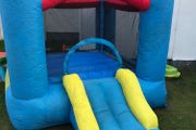 Happy Hop bouncy castle with slide NO ELECTRIC AIR BLOWER