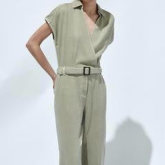 Zara Denim Jumpsuit