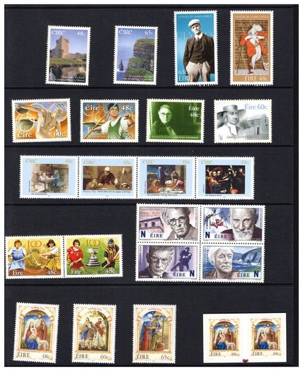 2004 Ireland Stamp Year Pack MNH. See scan for stamps included. All stamps Mint Never Hinged.