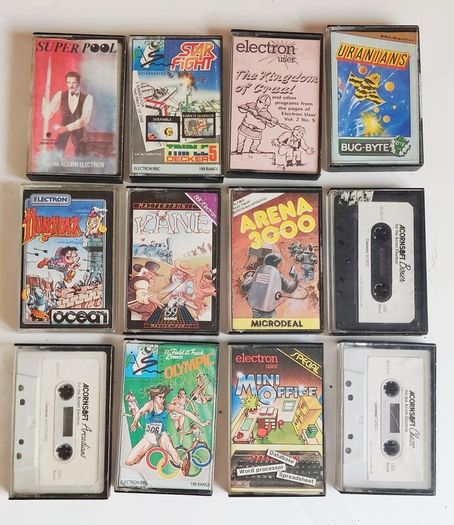 Vintage computer games for Acorn Electron