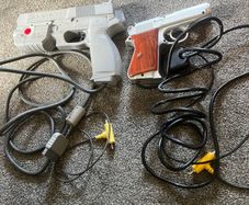 Vintage Playstation 1 ps1 Namco NPC-103 Light Gun used