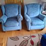 Sofa, 2 armchairs and foot stool Image 2
