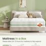 Small Double Mattress 4FT, 10 Inch Gel Memory Foam Pocket Sprung Hybrid Mattress, 7-Zone Image 3