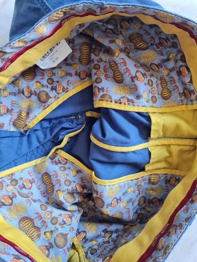 Meyer rio cotton trousers Size 36/32 zip fly blue cotton In like new condition