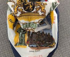Vintage scarf from Belgium