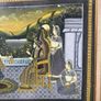 Indian painting on silk large Image 8