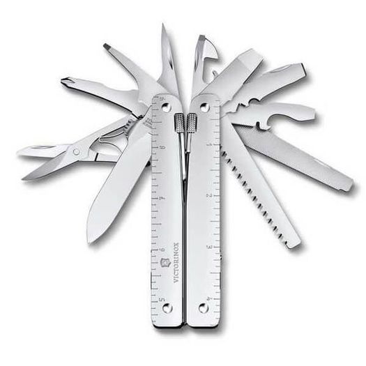 Two 3.0327.MN Victorinox Swisstool MX