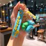 Pokemon Keychain batch Pendant Pokemon keyring Cute Pikachu Doll Bag Car Pendant for birthday Kids Toys charm bulk gourd Image 3