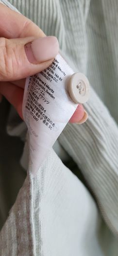 H&M Mens corduroy shacket Sz XL