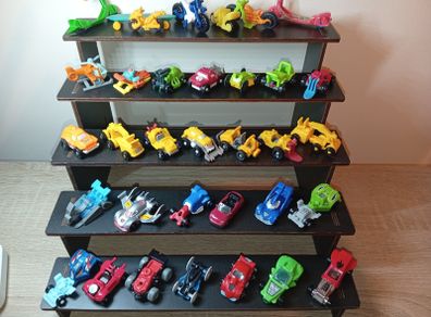 Collection of Kinder vehicles including cars, construction, transport etc excellent condition