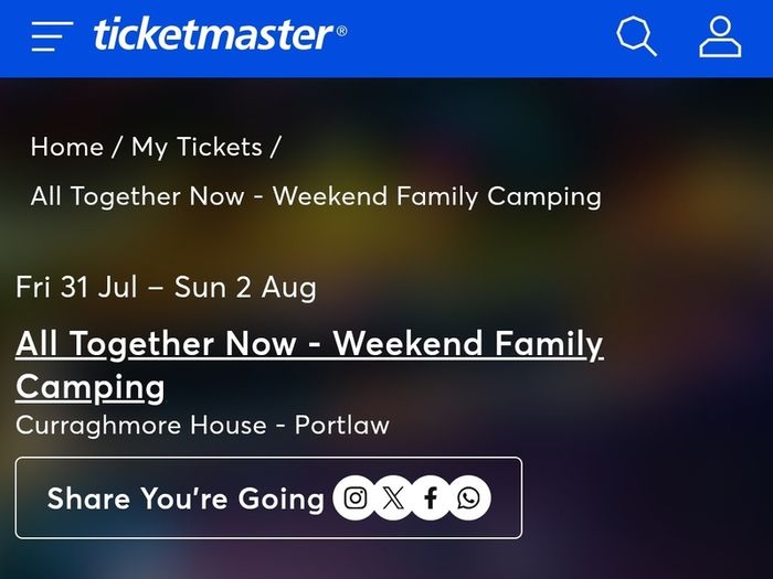 All Together Now Weekend Family Camping