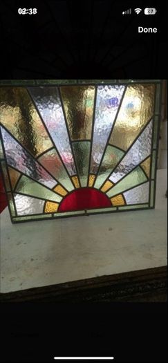 stained glass art deco