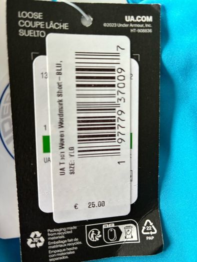 boys shorts set under armour