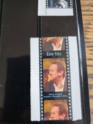 Ireland Page of Mixed Stamps Most Mint Condition few Used See Pictures 2 Sides of Holder