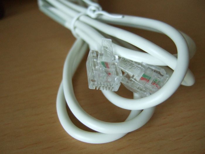 DSL/Line White Cable, Brand New!