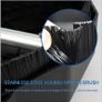 18 Inch Surface Cleaner for Pressure Washer with 4 Wheels, Driveway Power Washer Attachment with 2 Extension Wands and 2 Replacement Nozzles, 3600 PSI, Black Image 7