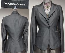 Warehouse Grey Blazer Jacket