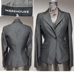 Warehouse Grey Blazer Jacket