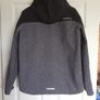 Windproof Boys black grey jacket size 13 14 15 years Image 2