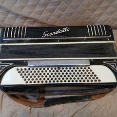 Vintage scandalli butterfly model piano  accordion