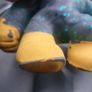 Heroes of Goo Jit Zu Marvel Hero Pack Thanos Stretchy Action Figure Toy 8" Tall Image 9
