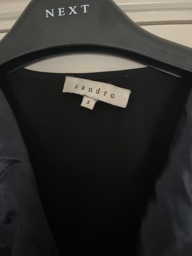 Sandro Top black and navy
