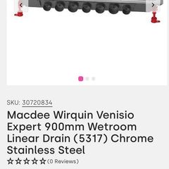Stainless Steel Wetroom Shower Gully 900mm