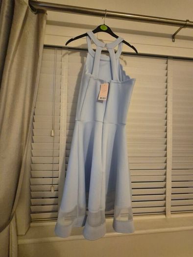 Lipsy Girls Baby Blue Occasion Dress