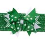 NEW Green Bow Stretch Headband Image 3