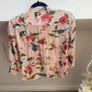 Pink Floral Blouse Image 5
