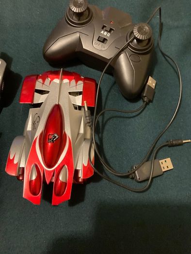 Two Cars with Remote Controls plus USB charge cable's