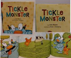 Tickle Monster Story Book  Hardback