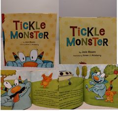 Tickle Monster Story Book  Hardback