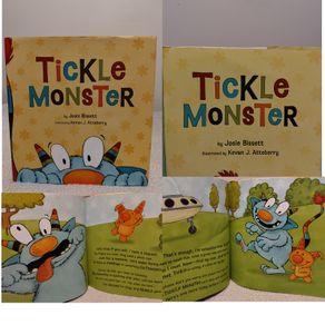 Tickle Monster Story Book  Hardback