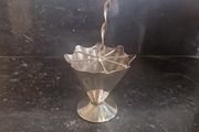 Yeoman silverplate umbrella cocktail holder