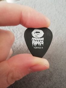American Fangs Monster Energy Guitar Pic