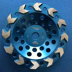 Diamond grinding disc, cup, wheel 180mm 7" inch concrete, stone