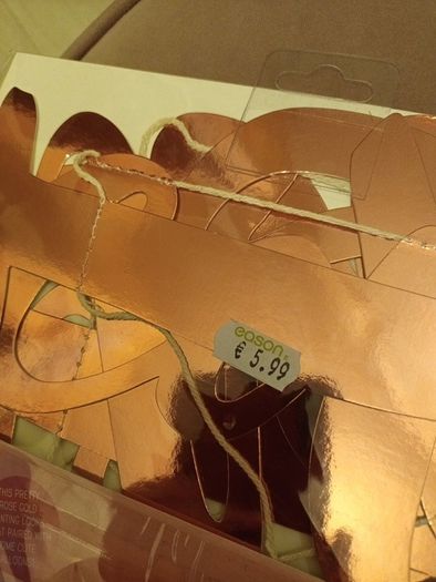 Rose gold Hen party bunting