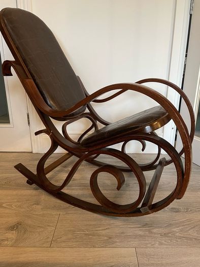 1970s Rocking chair by Luigi Crassevig from Italy