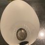 Bohemian crystal glass egg ornament/Paper weight Image 2