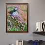 Puffin and Sea Pinks | oil painting | framed Image 6