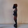 2 Vintage Wooden Handmade African Tridal Figures Image 5
