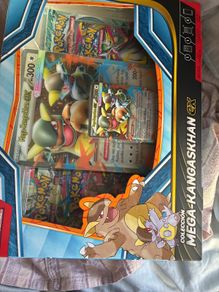 sealed pokemon cards Spanish mega kangaskhan ex