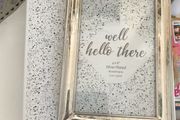 Silver plated photo frame