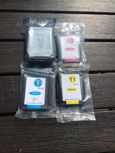 Set of Compatible HP 11 Inkjet Cartridges