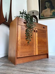 Vintage Retro Mid Century Teak Danish Sideboard/Cabinet by Domino Mobler