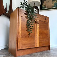 Vintage Retro Mid Century Teak Danish Sideboard/Cabinet by Domino Mobler