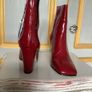 Zara patent leather boots, new, size Uk 5 Image 4