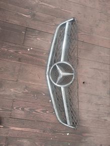 mercedes parts c63 , c class  headlight-splitter-spoiler